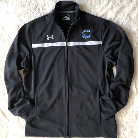 Black Under Armour Loose Athletic Zip jacket